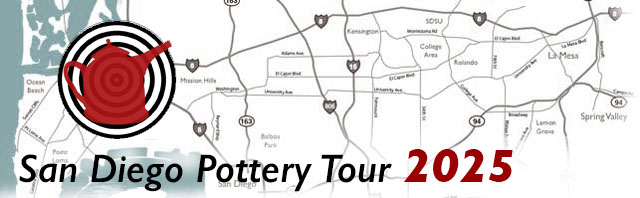 SD Pottery Tour title and map heading